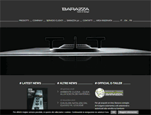 Tablet Screenshot of barazzasrl.it